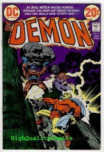 DEMON #5, VF, Jack Kirby, Evil Witch, Merlin, Fear,1972, more JK in store