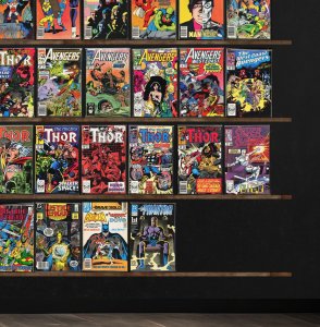 Huge Lot 150+ Comics with Justice League America, The Avengers & More!