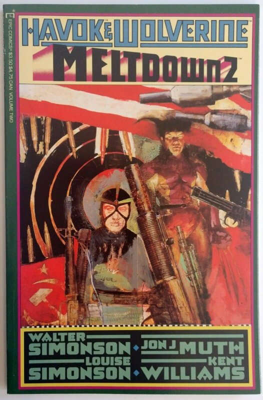 Havok & Wolverine Meltdown #1-4 (Full Series)