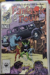 Fantastic Four  # 291 1986 MARVEL JOHN BYRNE she hulk nick fury key action 1