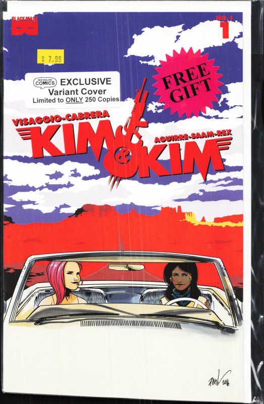 Kim & Kim #1 New England Comics Cover (2016)