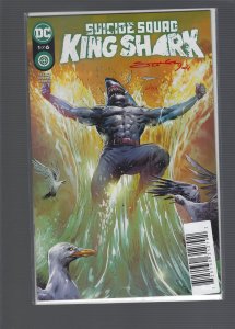 Suicide Squad: King Shark #1 (2021) Signed by Tim Seely 52/94 comes with cert