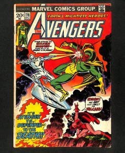Avengers #116 Silver Surfer Vs Vision Defenders!
