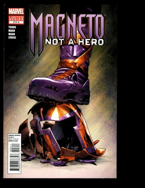 10 Marvel Comics Magneto Not a Hero # 1 2 3 4 + 1985 # 1 2 3 4 5 6 RP2