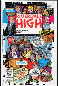 Riverdale High #1 (1990) Archie