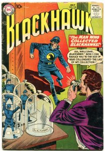 BLACKHAWK #126 1958 DC SHRUNKEN BLACKHAWKS SCI FI WAR VG-