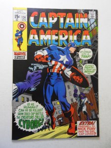 Captain America #124 (1970) VF+ Condition!
