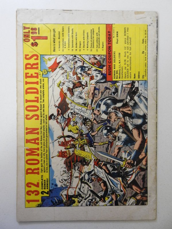 Thor #154 (1968) GD Condition moisture damage, mold, rust on staples