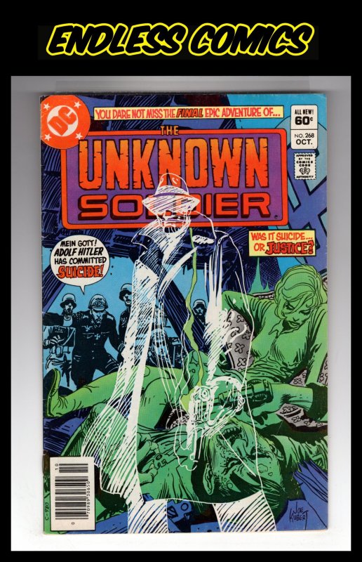 Unknown Soldier #268 (1982) F/VF Bronze Age DC War! / HCA3