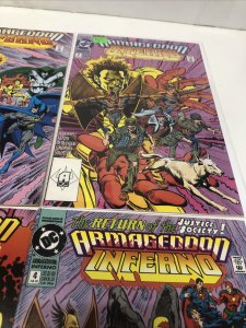 Armageddon : Inferno (1992) #1 2 3 4 Complete Set • DC Comics • John Ostrander
