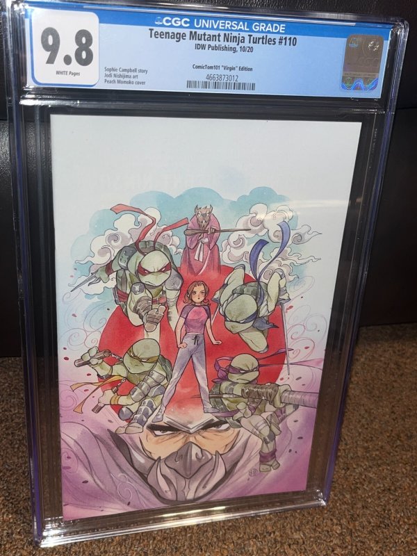 Teenage Mutant Ninja Turtles 110 Momoko Mill Geek Virgin Variant CGC 9.8
