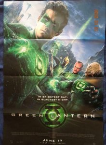 GREEN LANTERN  Promo Poster, 27 x 40,  DC Unused more in our store 547