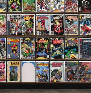 Huge Lot 130+ Comics with The Spectacular Spider-Man, Captain America & More!