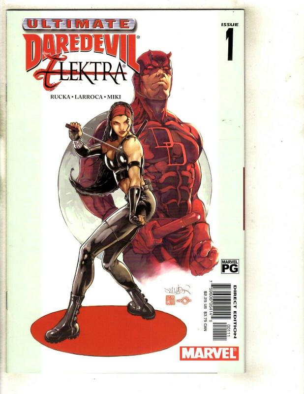 Lot of 9 Ultimate Marvel Comics Elektra 5 4 3 2 1 Daredevil Elektra 4 3 2 1 SM11