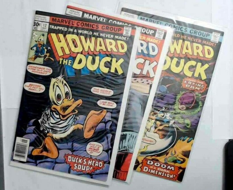 Estate Sale COMIC Lot Howard the Duck with Variant 1-33 Spiderman Bonus Included