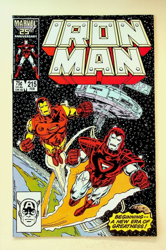 Iron Man #215 (Feb 1987, Marvel) - Near Mint/Mint