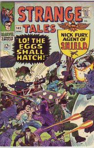 Strange Tales #145 (Jun-66) FN Mid-Grade Nick Fury, Dr. Strange