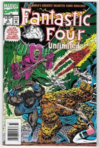 Fantastic Four Unlimited #3 Direct Edition (1993)