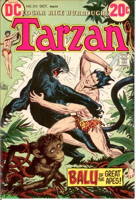 TARZAN 213 VF-NM Oct. 1972