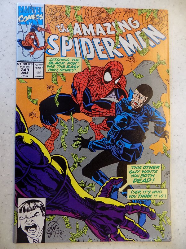 AMAZING SPIDER-MAN # 349 MARVEL ACTION ADVENTURE