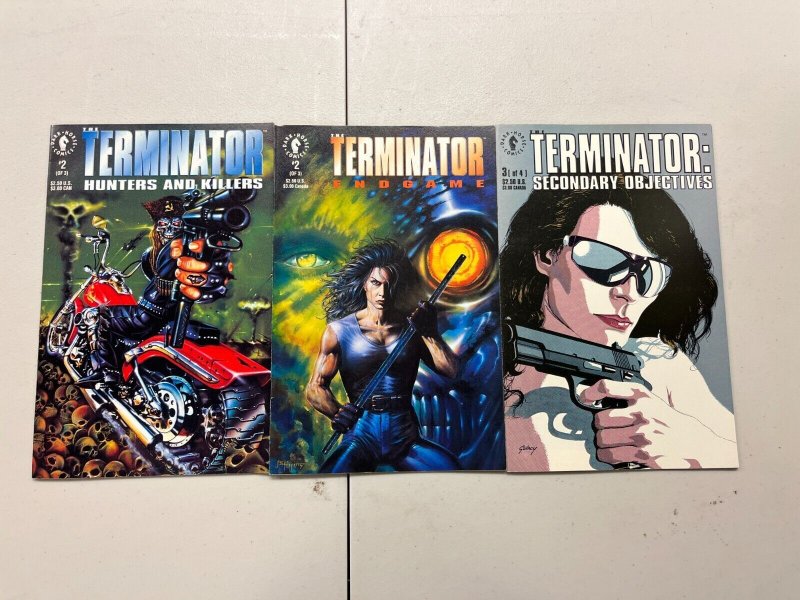 6 Terminator Dark Horse Comics Secondary 3 Endgame 2 Enemy 1 3 4 Hunters 96 JW12