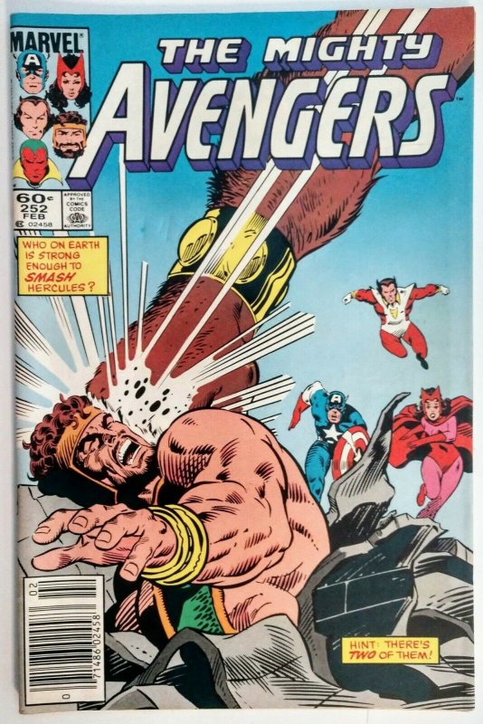 Avengers #250 RARE MARK JEWELERS EDITION 