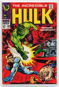 The Incredible Hulk #108 (1968) Hulk
