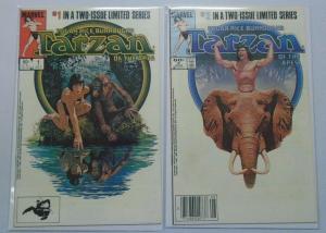 Tarzan of the Apes set:#1+2 - 6.0/FN (1984)