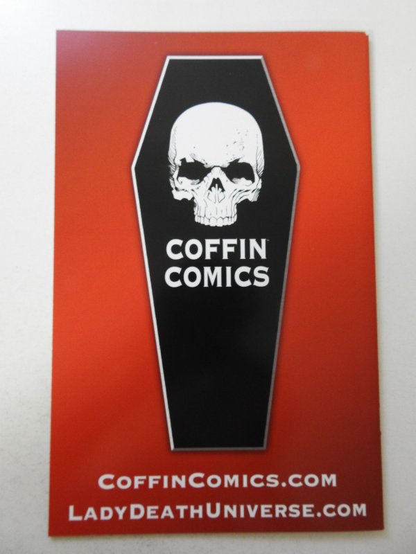 Lady Death: Pin Ups Scarlet Edition (2014) NM Condition! Signed W/ COA!