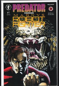 Predator vs. Magnus Robot Fighter #1 (1992) Predator