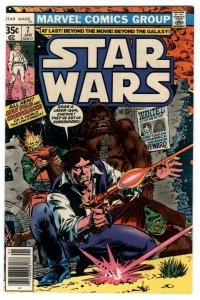 Star  Wars #7 Darth Vader Jedi Sith Jan 1978 Marvel Han Solo Chewbacca 1st Print 