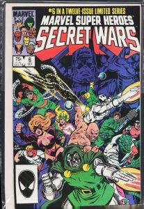 Marvel Super Heroes Secret Wars #6 (1984) Buckaroo Banzai [Key Issue]