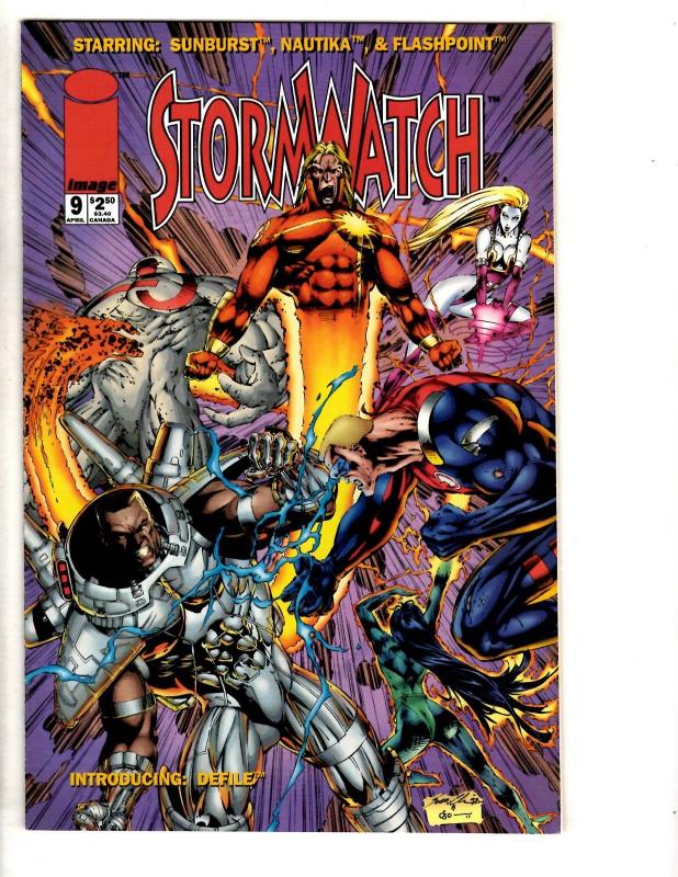 Lot Of 10 Stormwatch Image Comic Books # 0 (Sealed) 1 2 3 4 5 6 7 8 9 CR30