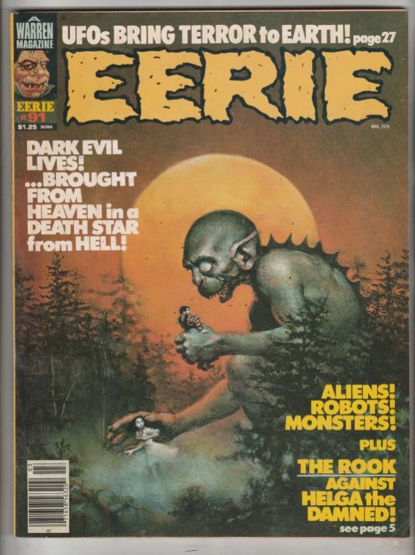 Eerie Magazine #91 (Mar-78) VF/NM High-Grade 