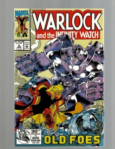 Lot of 12 Warlock and the Infinity Watch Comics #1 2 3 4 5 6 7 8 9 10 11 12 GK48