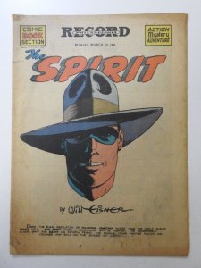 The Spirit #44 (1941) A Chicago Sun Supplement Insert!