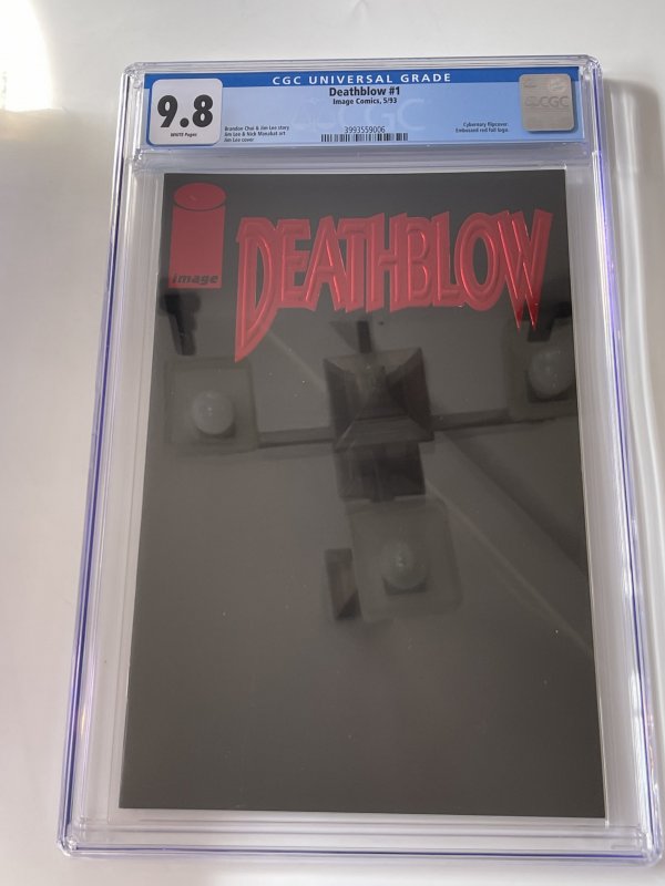 Deathblow #1 CGC 9.8 (1993) - Embossed Red Foil Cover