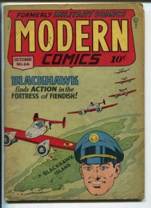 Modern #66 1947-Quality-Blackhawk-Reed Crandall-Torch-spicy-Bill Ward-G/VG 