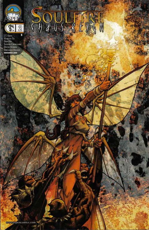 Soulfire: Chaos Reign #2B FN; Aspen | save on shipping - details inside