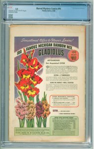 Marvel Mystery Comics #86 (1948) CGC 3.5