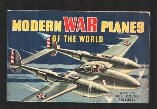 Modern War Planes of the World #746 1942-Whitman-Big Little Book-60 color ill...