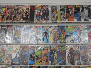Huge Lot of 150+ Comics W/ JLA, Detective Comics, Hawkman Avg. VF- Condition!