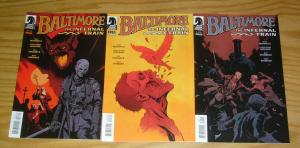 Baltimore: the Infernal Train #1-3 VF/NM complete series - mike mignola set 2