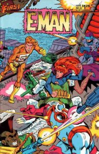 E-Man (2nd Series) #23 VF/NM ; First | Wrap Cover
