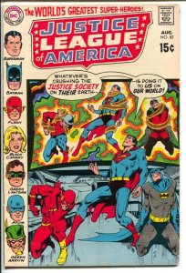 JUSTICE LEAGUE OF AMERICA #18-comic book-DC COMICS-MICRO WORLD VG