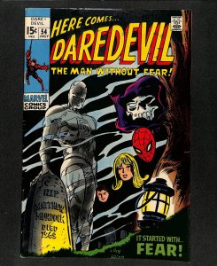 Daredevil #54 1st Appearance Second Mister Fear!
