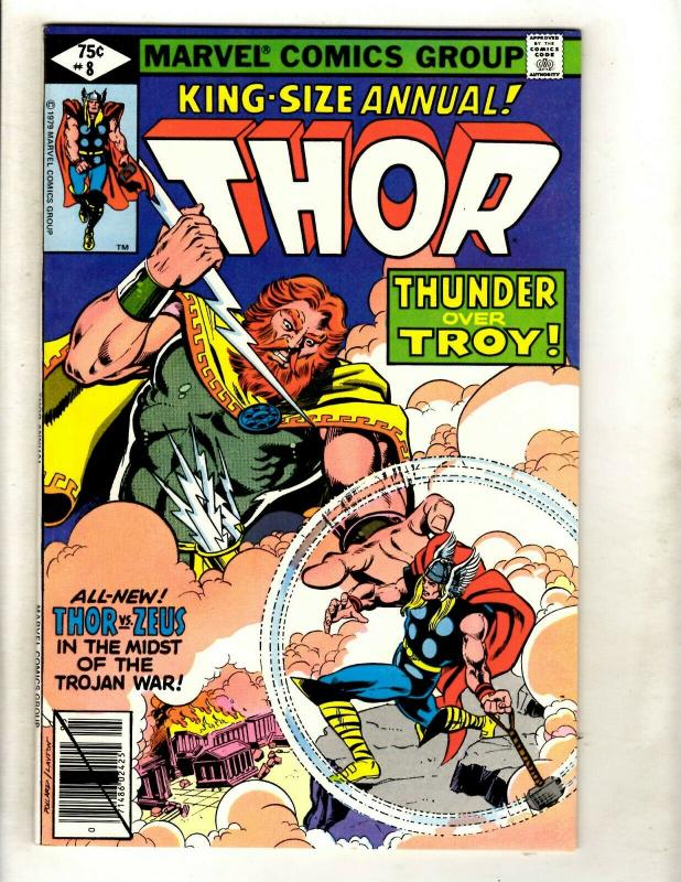 Lot Of 5 Mighty Thor Marvel Comic Books ANNUALS # 5 6 7 8 9 Guardians Loki GK4