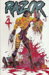 Razor #4 VF/NM; London Night | save on shipping - details inside