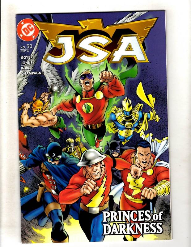 10 JSA DC Comic Books # 41 42 43 44 45 46 47 48 49 50 Justice Society Flash MF13