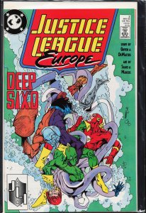 Justice League Europe #2 Direct Edition (1989) Justice League